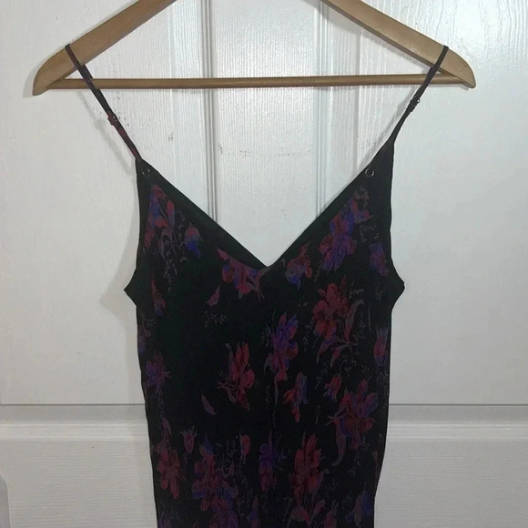 Rag & Bone - Mallory slip EUC long spaghetti strap dress adjustable strap floral - Picture 11 of 13